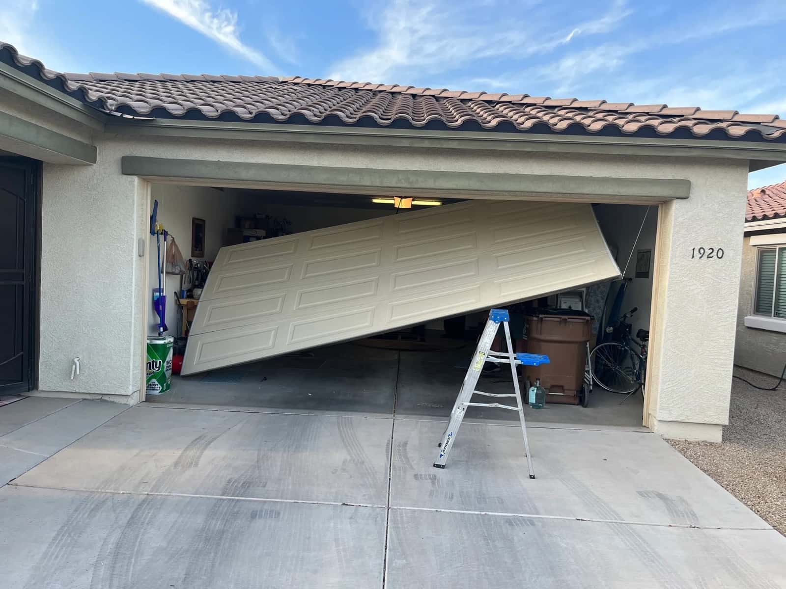 Garage Door Repair — a real Phoenix-area job